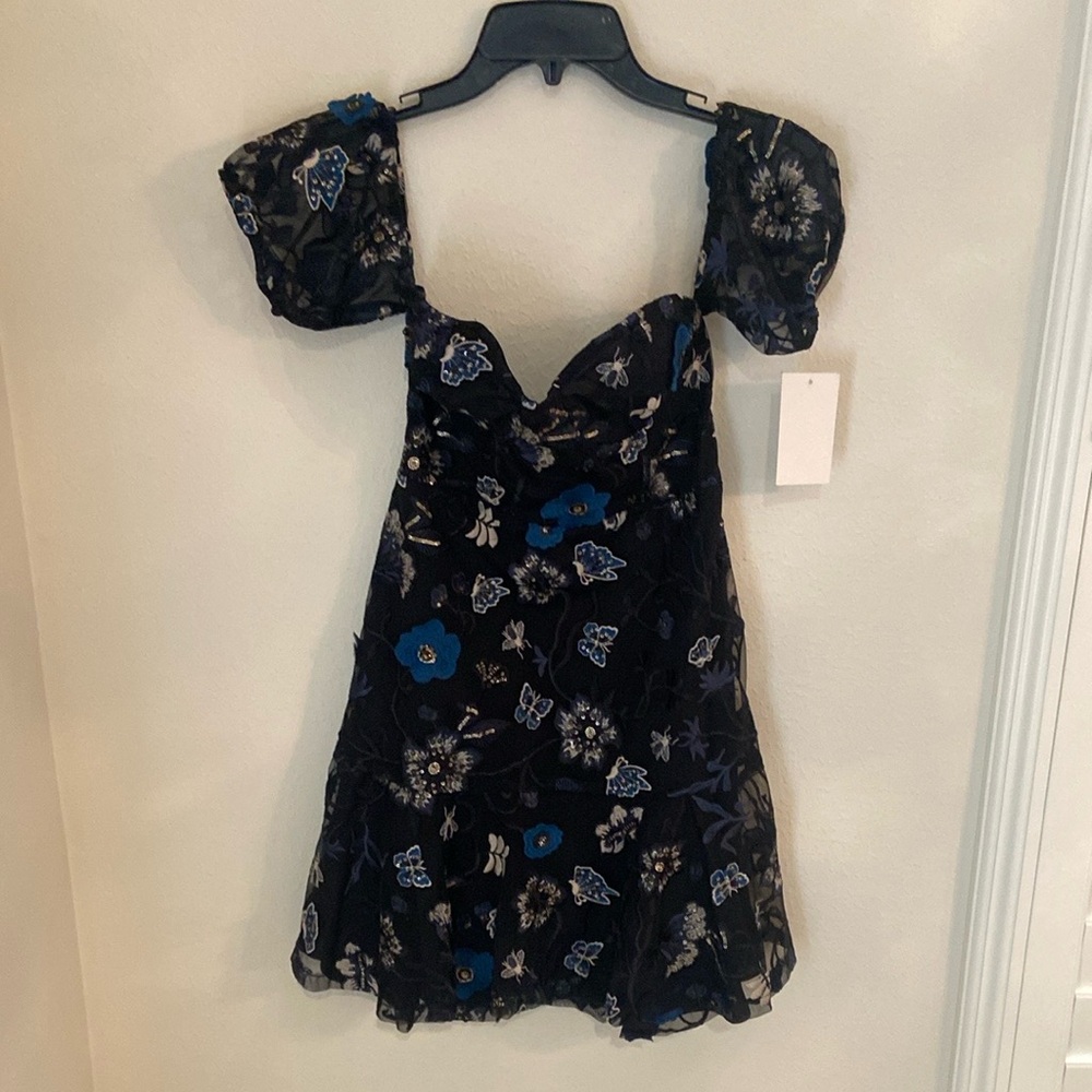 NWT For Love and Lemons Botanic Mini Strapless - Picture 4 of 10